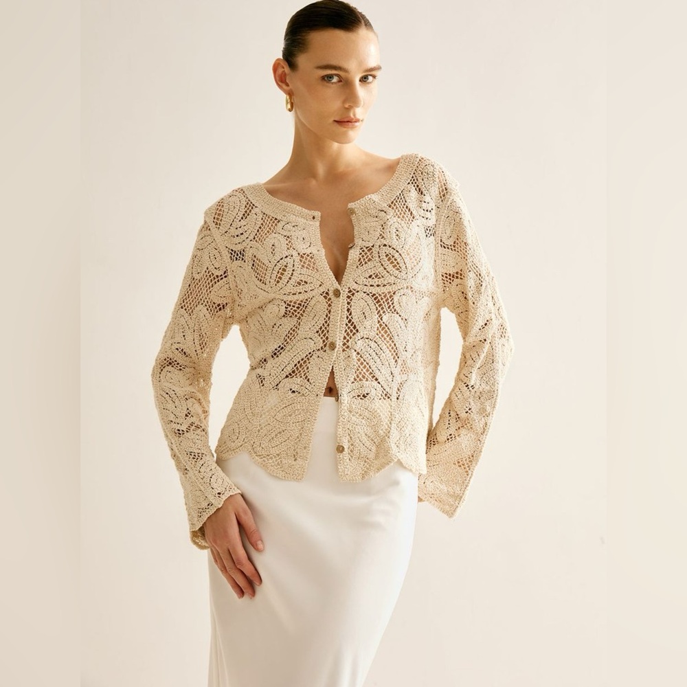 Commense Cream Cardigan